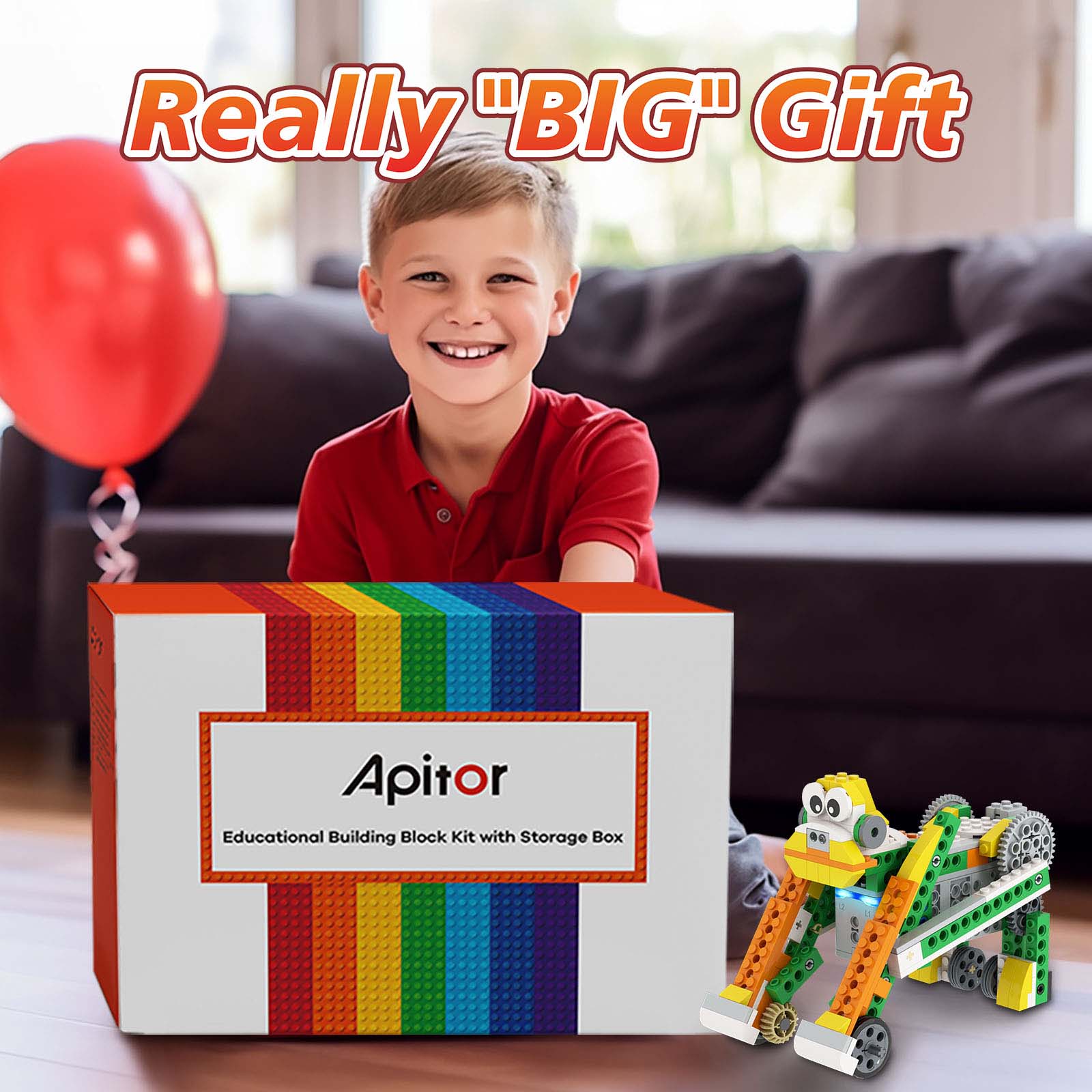 新品値下げ Apitor Robot R 収納型 プログラミングロボットキット Apitor, Robot, stem education, robot kits