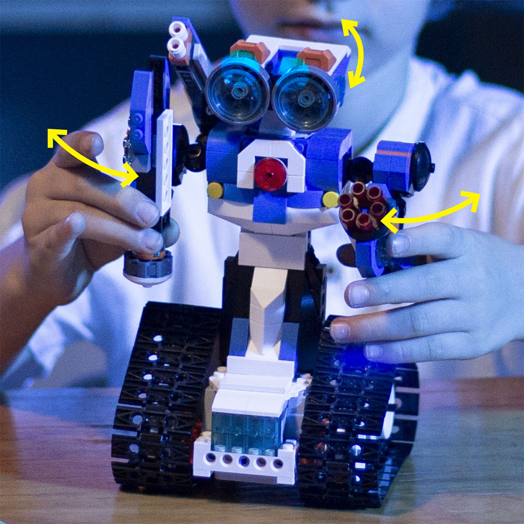 ロボロイドシリーズ ロイドピューター 003 Apitor Robot J | 6-in-1 Entry-level Coding Space Robot Kit