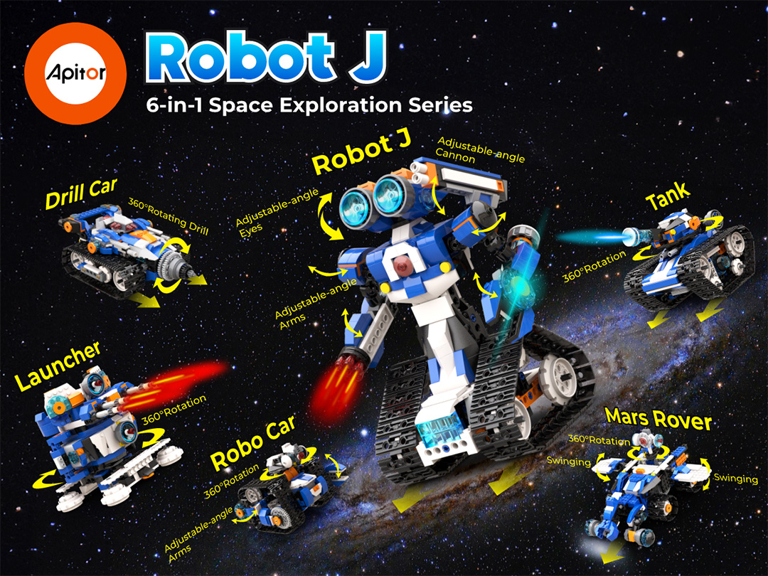 Apitor, Robot, stem education, robot kits